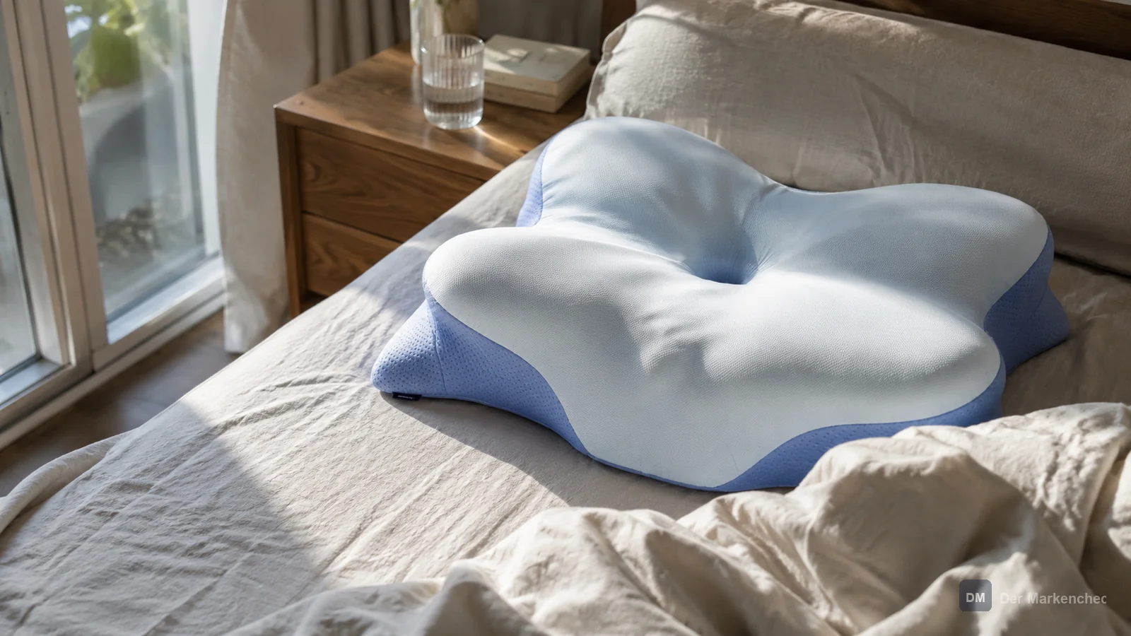 Derila Ergo Kissen in einem modernen Schlafzimmer