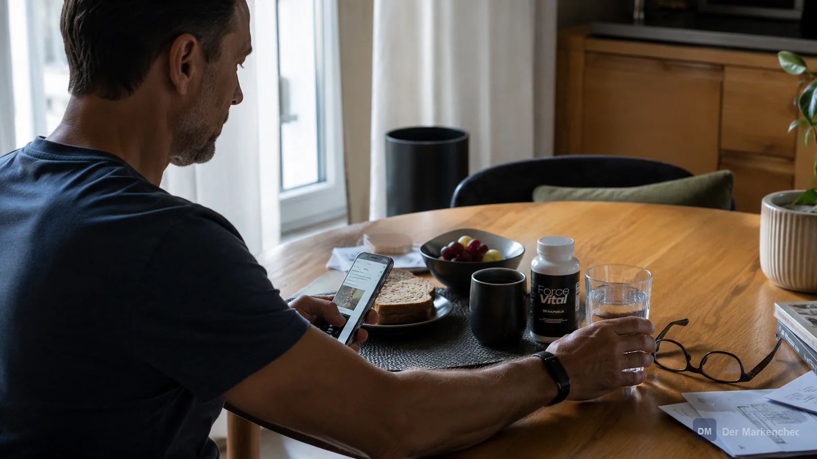 ForceVital Einnahme – tägliche Routine mit Wasser