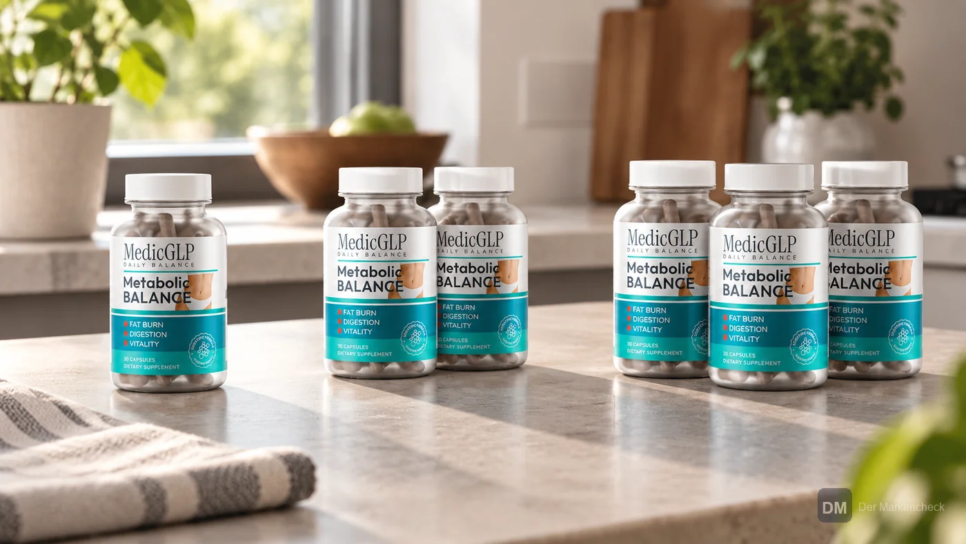 MedicGLP Paketgrößen mit einem, zwei und drei Produkten